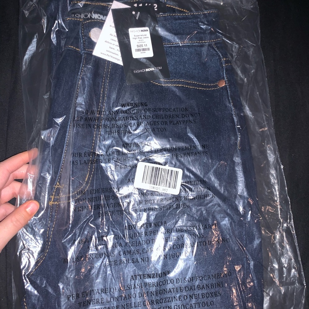Fashion Nova High Rise Jeans